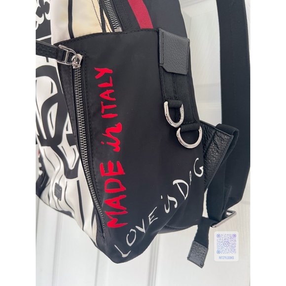 Dolce&Gabbana DG Royal King Unisex Designer Graphic Laptop Backpack - Picture 6 of 15